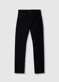 Nudie Mens Lean Dean Jeans In Black Skies