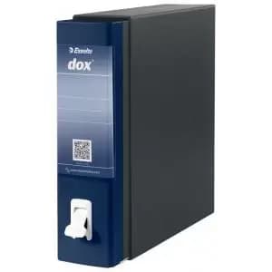 Esselte A4 Lever Arch File; Blue; 80mm Spine Width; Dox 1 - Outer