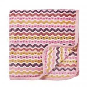 Helena Springfield Multicoloured Polyester 'Bouvardia' Fleece Throw - Fleece Throw - mustard