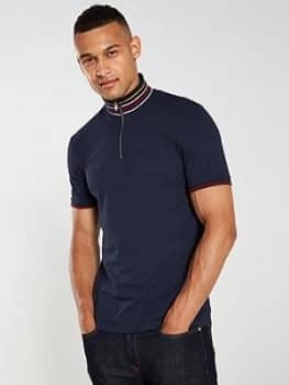 Selected Homme Chip Polo Shirt - Navy