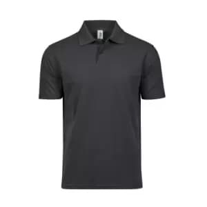 Tee Jays Mens Power Polo Shirt (3XL) (Dark Grey)