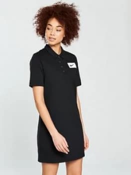 Nike Sportswear Box Swoosh Dress Black Size M Women