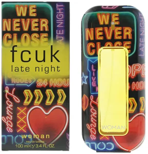 Fcuk Late Night Eau de Toilette For Her 100ml