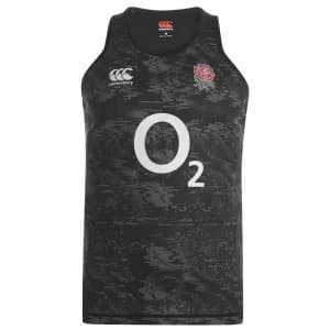 Canterbury England VapoDri Singlet Mens - Black