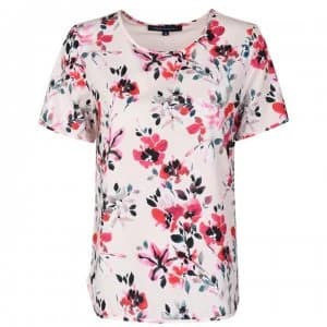 French Connection T Shirt - Barley Pink