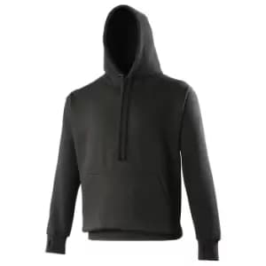 Awdis Mens Street Hooded Sweatshirt / Hoodie (2XL) (Jet Black)
