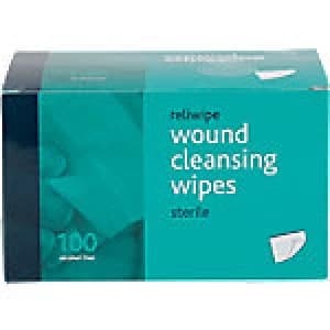 Cleansing Wipes Sterile 100 Pieces