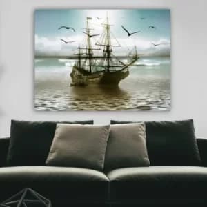 145890887_70100 Multicolor Decorative Canvas Painting