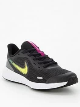 Nike Junior Revolution 5 - Black, Size 3