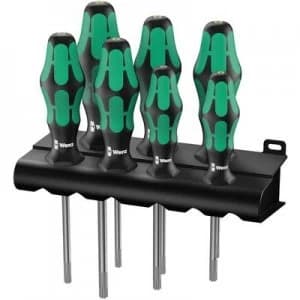 Wera 367/7 TORX HF Workshop Screwdriver set 7 Piece TORX BO