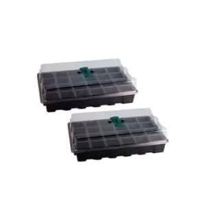 24 Cells Seed Propagator Tray with Lid