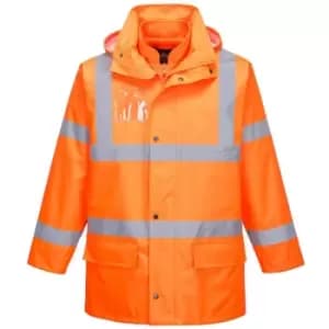 Portwest - S765ORRL - sz L Hi-Vis Essential 5-in-1 Jacket - Orange
