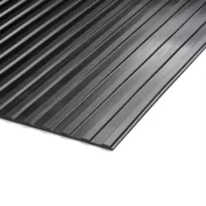 Cobarib Wide Rib Rubber Matting 3mm Thick x 1200mm Wide x 10m Long