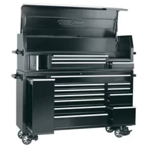 Draper Combined Roller Cabinet and Tool Chest, 15 Drawer, 72"