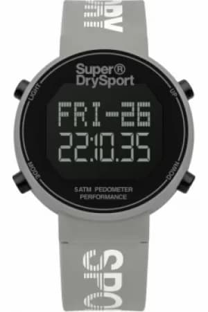 Unisex Superdry Digi Pedometer Chronograph Watch SYL203E