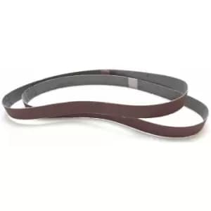 SB13080 Sanding belt 1 x 30 - 80 grit - pack of 2 - Charnwood