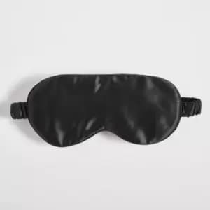 in home 100% Silk Eyemask - Black