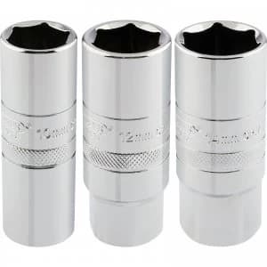 Draper 3 Piece 1/2" Drive Spark Plug Socket Set 1/2"