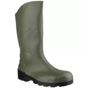Dunlop Devon Full Safety Wellington Green/Black - 4