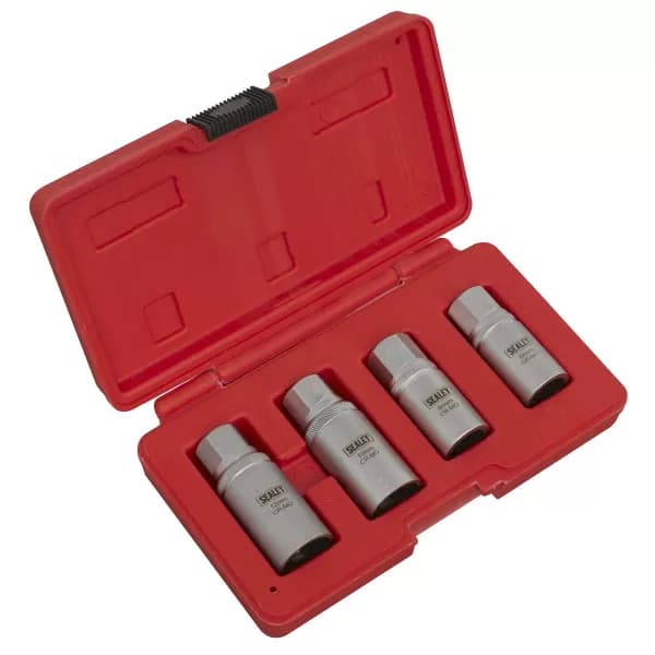Genuine SEALEY AK723 Stud Extractor Set 4pc 1/2Sq Drive Metric