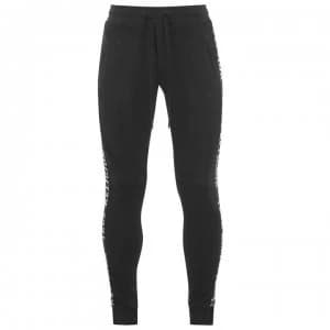 TRUE RELIGION Logo Jogging Bottoms - Black