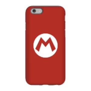 Nintendo Super Mario Mario Logo Phone Case - iPhone 6S - Tough Case - Gloss