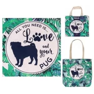 Doggy Style Eco Shopper Pug