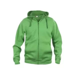 Clique Mens Basic Full Zip Hoodie (M) (Apple Green)