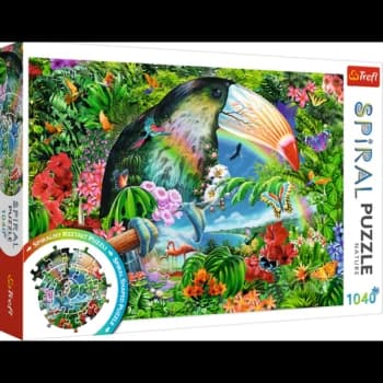 Trefl Tropical Animals Spiral Puzzle - 1040 Piece
