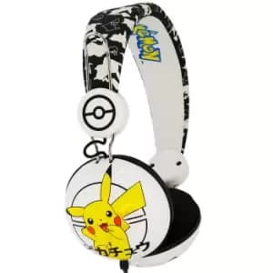 OTL Pokemon Pikachu Japanese Black Teen Stereo Headphones