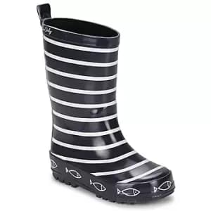 Be Only TIMOUSS boys's Childrens Wellington Boots in Blue toddler,4.5 toddler,5 toddler,5.5 toddler,6 toddler,7 toddler,8 toddler,9 toddler,10 kid,11