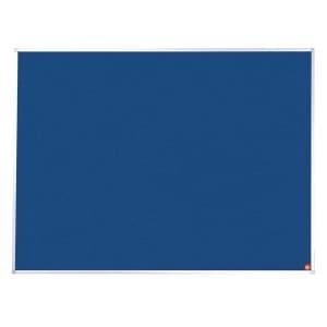 5 Star Office 1800 Felt Noticeboard with Fixings and Aluminium Trim Blue