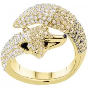Swarovski March Fox Ring Size N