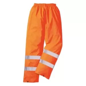 Portwest Hi Vis Rain Trousers Orange 3XL