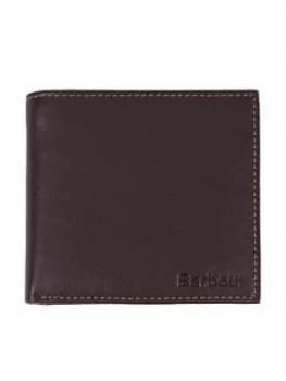 Barbour Elvington Leather Wallet With Coin Purse - Brown