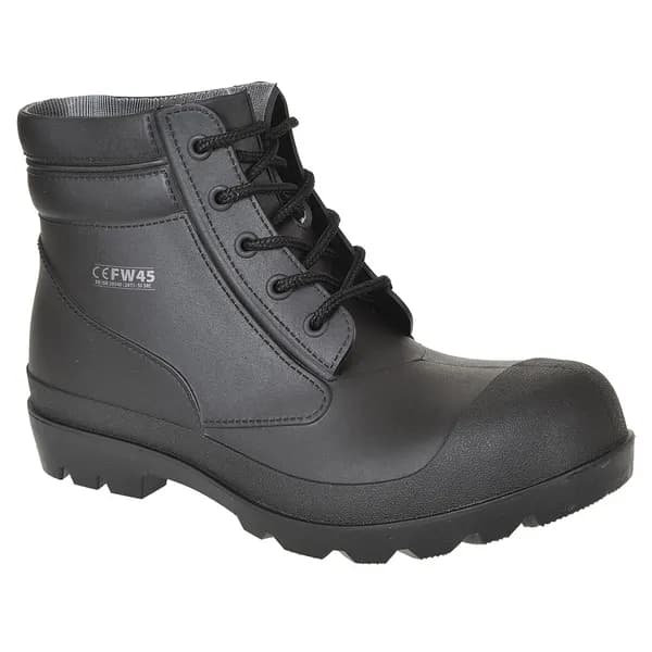 Portwest FW45 Waterproof Steel Toe Cap S5 Safety Boots FW45BKR38 Colour: Black
