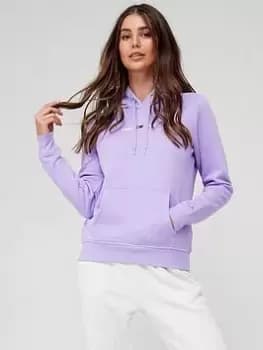 Tommy Jeans LINEAR LOGO HOODIE - LILAC, Lilac Size XS Women