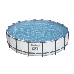 Bestway Steel Pro Max Pvc Pool 4.57M X 1.07M Light & Dark Grey