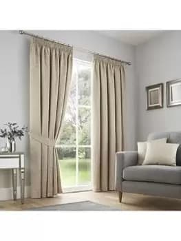 Curtina Lamina Pencil Pleat Lined Curtains