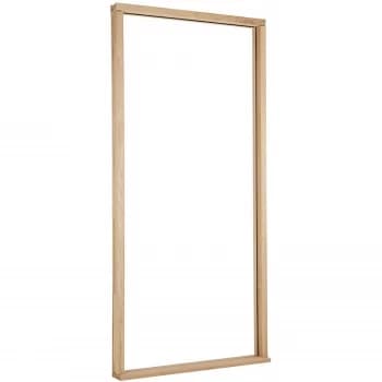 Door Frame and Cill External Unfinished Oak Type With Weather Seal - To Suit up to Door Size 962 x 2113mm