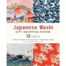 Japanese Washi Gift Wrapping Papers - 12 Sheets : 18 x 24" (45 x 61 cm) Wrapping Paper