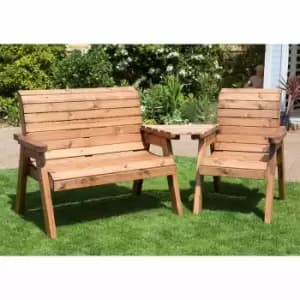 Charles Taylor Three Seat Angled Companion Set, none