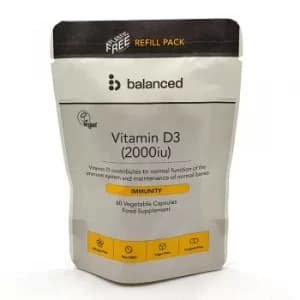 Balanced Vitamin D3 60 Caps