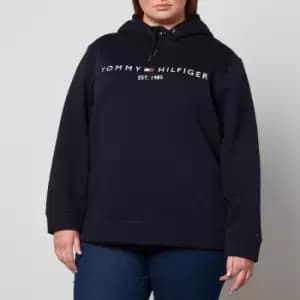 Tommy Hilfiger Curve Womens Regular Hilfiger Hoodie - Desert Sky - IT 46/UK 12