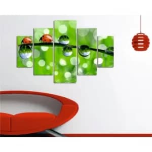 ST144 Multicolor Decorative MDF Painting (5 Pieces)