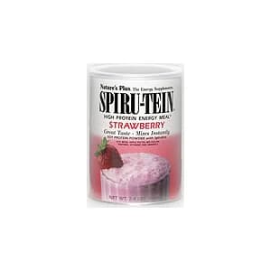 Natures Plus Strawberry Spiru Tein Shake 544g