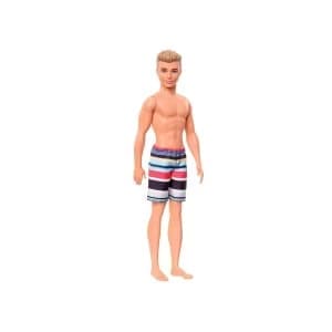 Barbie Ken Beach Blonde Doll with Swim Pants