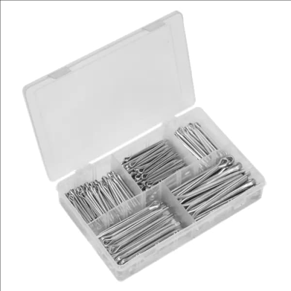 Sealey AB003SP Split Pin 230pc Large Sizes Imperial & Metric