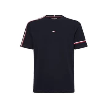 Tommy Sport Hilfiger S Tape T Shirt - Desert Sky DW5