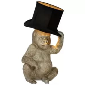 Lucide EXTRAVAGANZA GUST - Table Lamp - Ø22cm - 1xE14 - Black